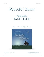 Peaceful Dawn piano sheet music cover Thumbnail